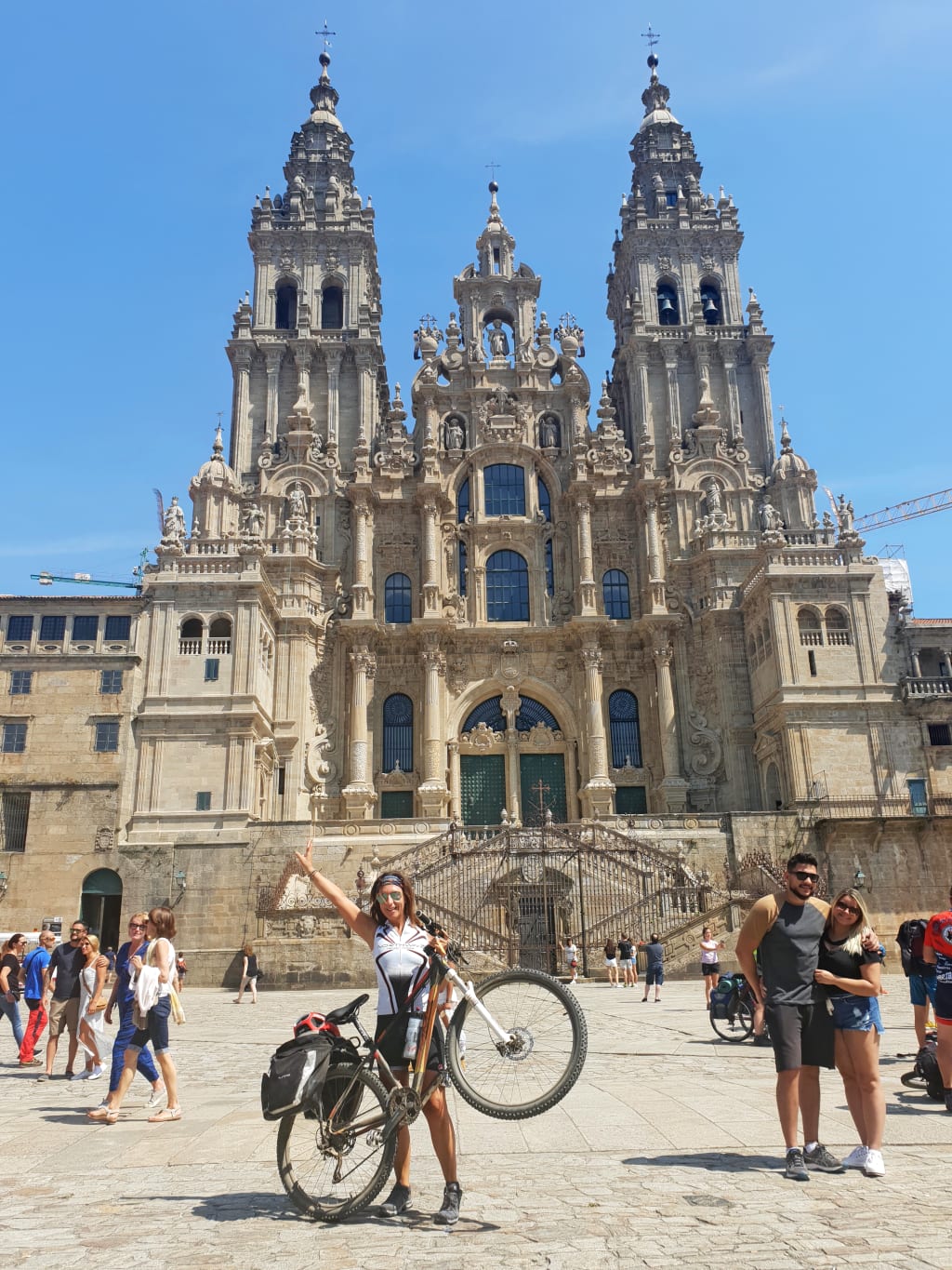 Spagna Santiago Bici